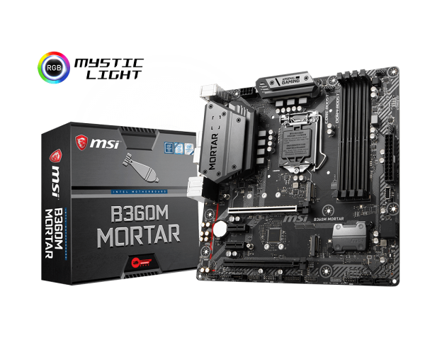 Mainboard MSI B360M Mortar Socket LGA1151v2 _1118KT